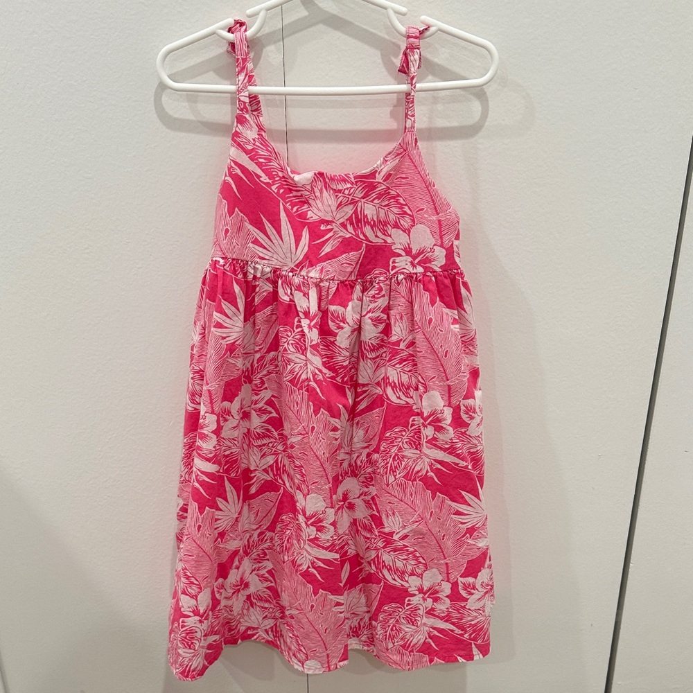 Janie and Jack Pink Floral Kids Dress